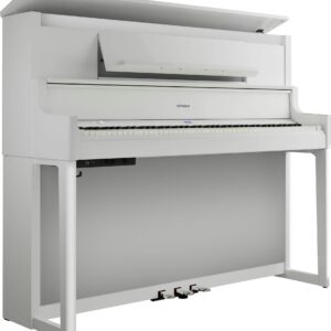 Roland LX 9 PW Luxury Upright Piano in Polished White