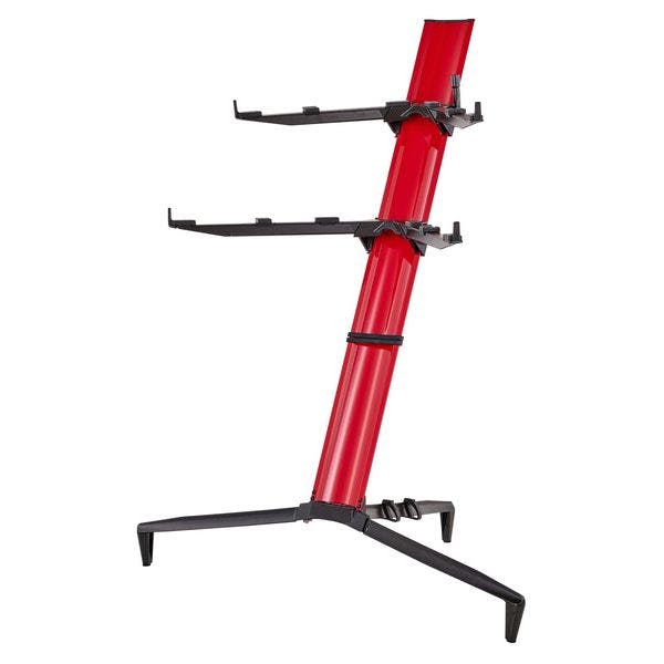 QUIKLOK By STAY SL913RD Tower Dual Tier Aluminium Keyboard Stand - Red