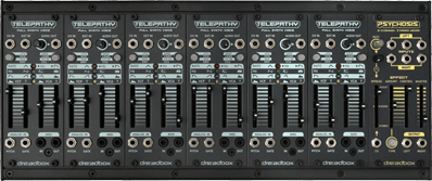 Dreadbox Telepathy Bundle (x6 Telepathy Modules, x1 Psychosis Mixer, x1 70HP Powered Case)