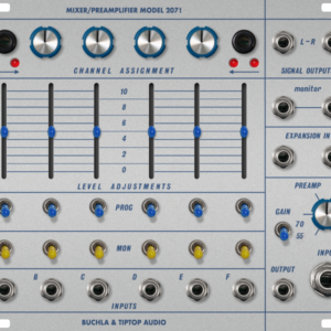 Buchla & Tiptop Audio 207t Mixer/Preamplifier