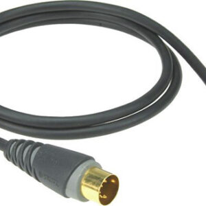 Klotz MID Din 5 to Din 5 MIDI Cable Black 3m