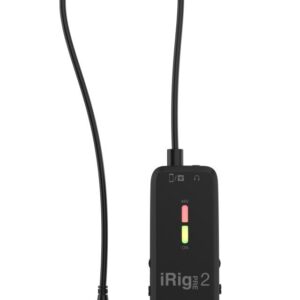 IK Multimedia iRig Pre 2 - XLR Microphone Interface & Preamp for iOS, Android and Digital Cameras. +48V