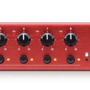 Focusrite Clarett+ OctoPre Eight-Channel ADAT Mic Preamp