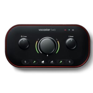 Focusrite Vocaster Two Podcast Audio Interface