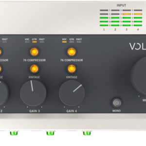 Universal Audio Volt 476P 4-in/4-out USB 2.0 Audio Interface