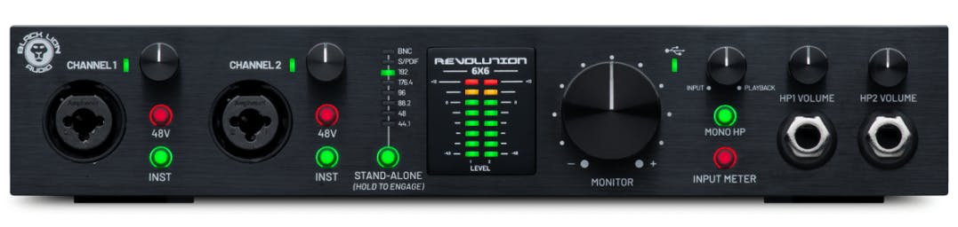 Black Lion Revolution 6x6 Audio Interface