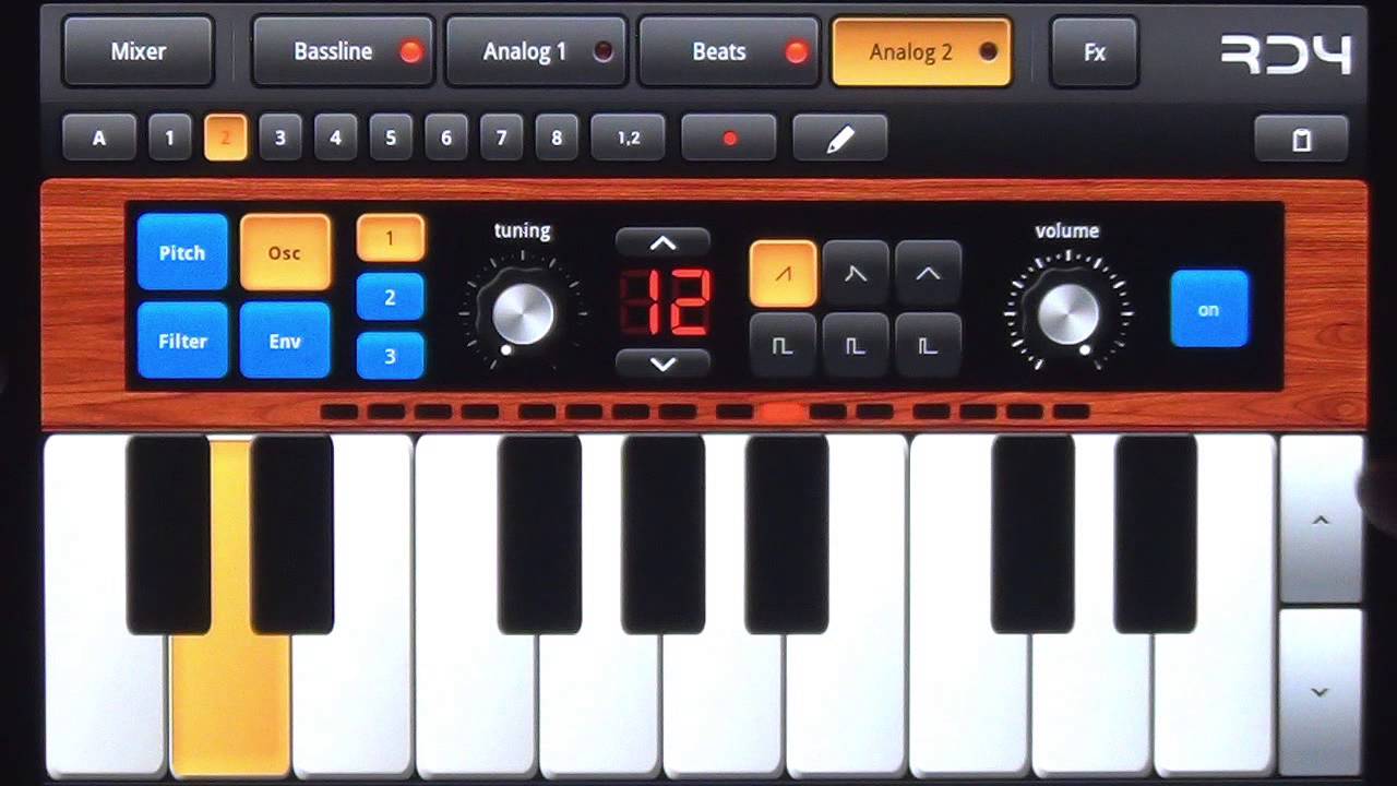 Video – mikrosonic RD4 Groovebox for Android