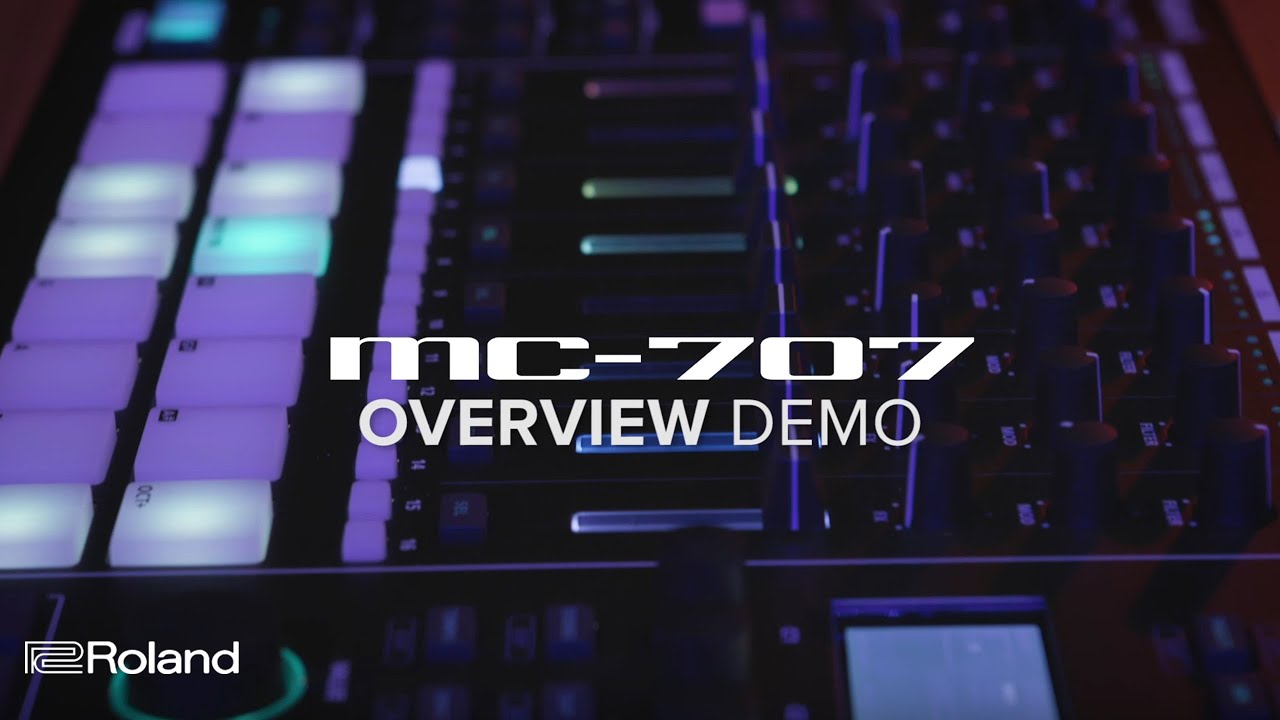 Video – Roland MC-707 GROOVEBOX: Overview