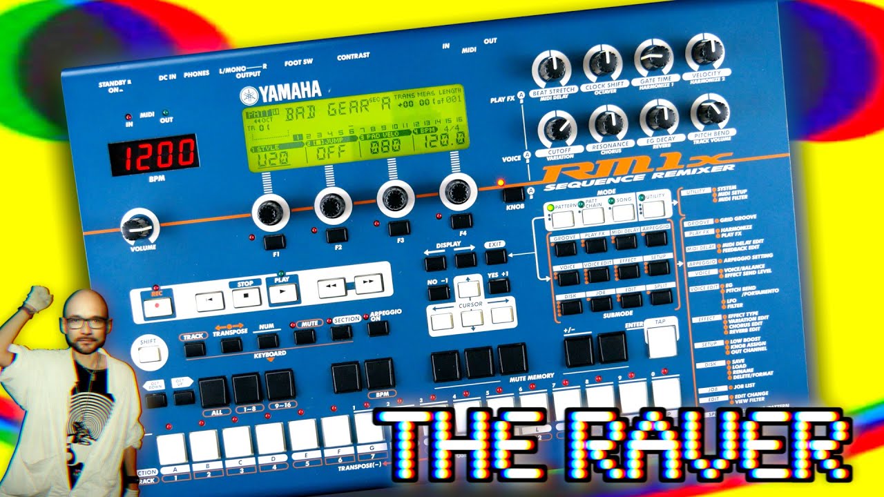 GrooveBox Videos – Bad Gear – Yamaha RM1x