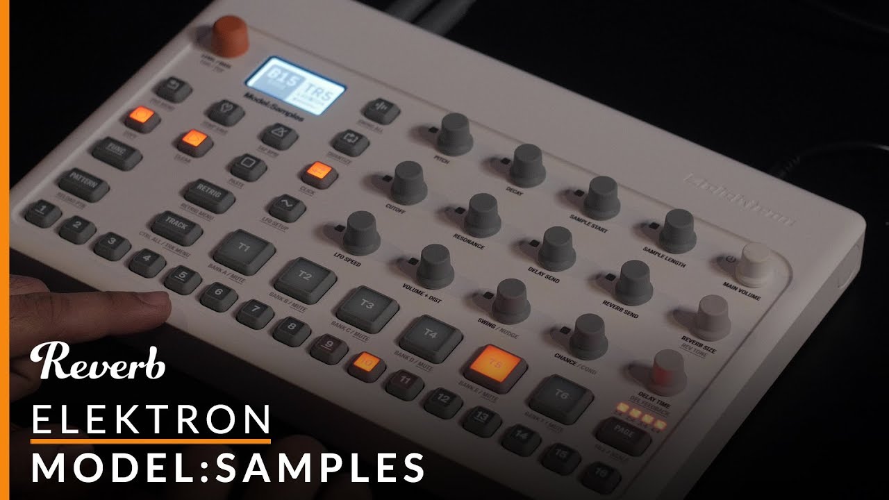 GrooveBox Videos – Elektron Model:Samples First Listen | Reverb Demo