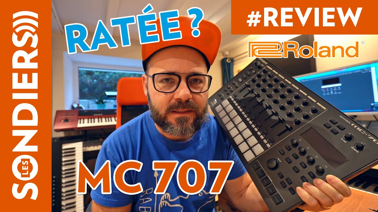 GrooveBox Videos – ROLAND MC-707 : Test de la Groovebox à tout faire