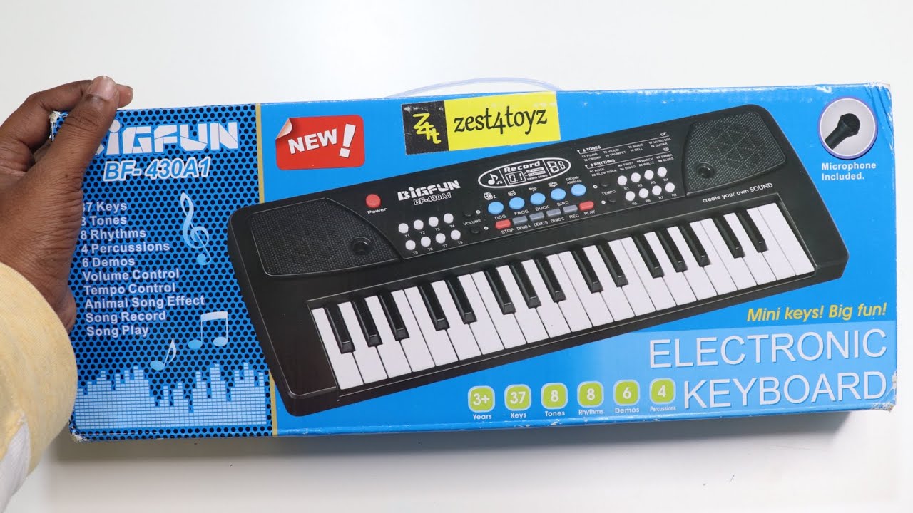 Keyboard & Synth Videos – BigFun 37 Key Piano Keyboard – Piano Unboxing – Chatpat toy tv