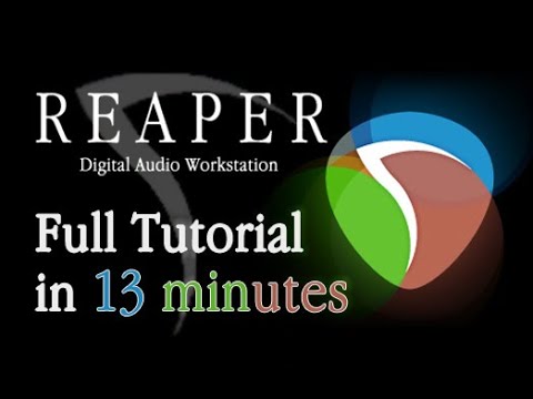 midi explained – Reaper  – Tutorial for Beginners in 13 MINUTES!  [ COMPLETE ]