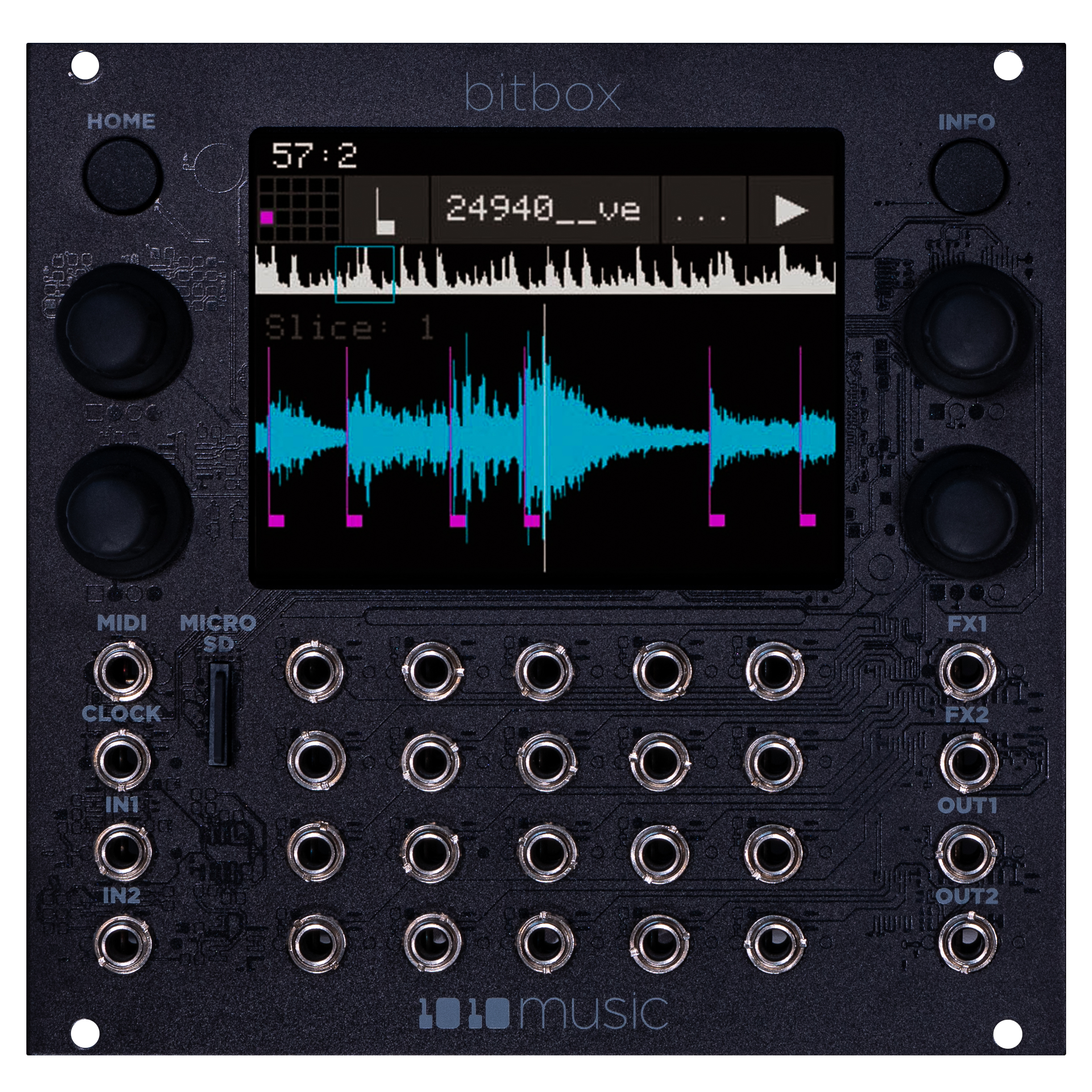 1010Music Bitbox MK2 Black Edition Eurorack Module