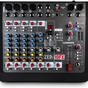 Allen & Heath ZEDi10FX Hybrid compact mixer /USB Interface