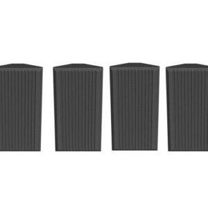 Universal Acoustics Mercury Bass Trap- 600mm Charcoal - Pack of 4