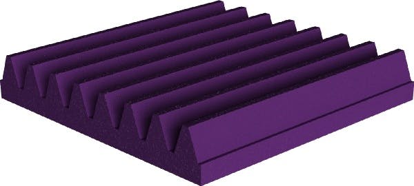 Universal Acoustics Mercury Wedge 300-50mm Purple - Pack of 20