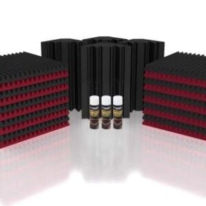 Universal Acoustics Solar System Mercury 3 - Burgundy & Charcoal