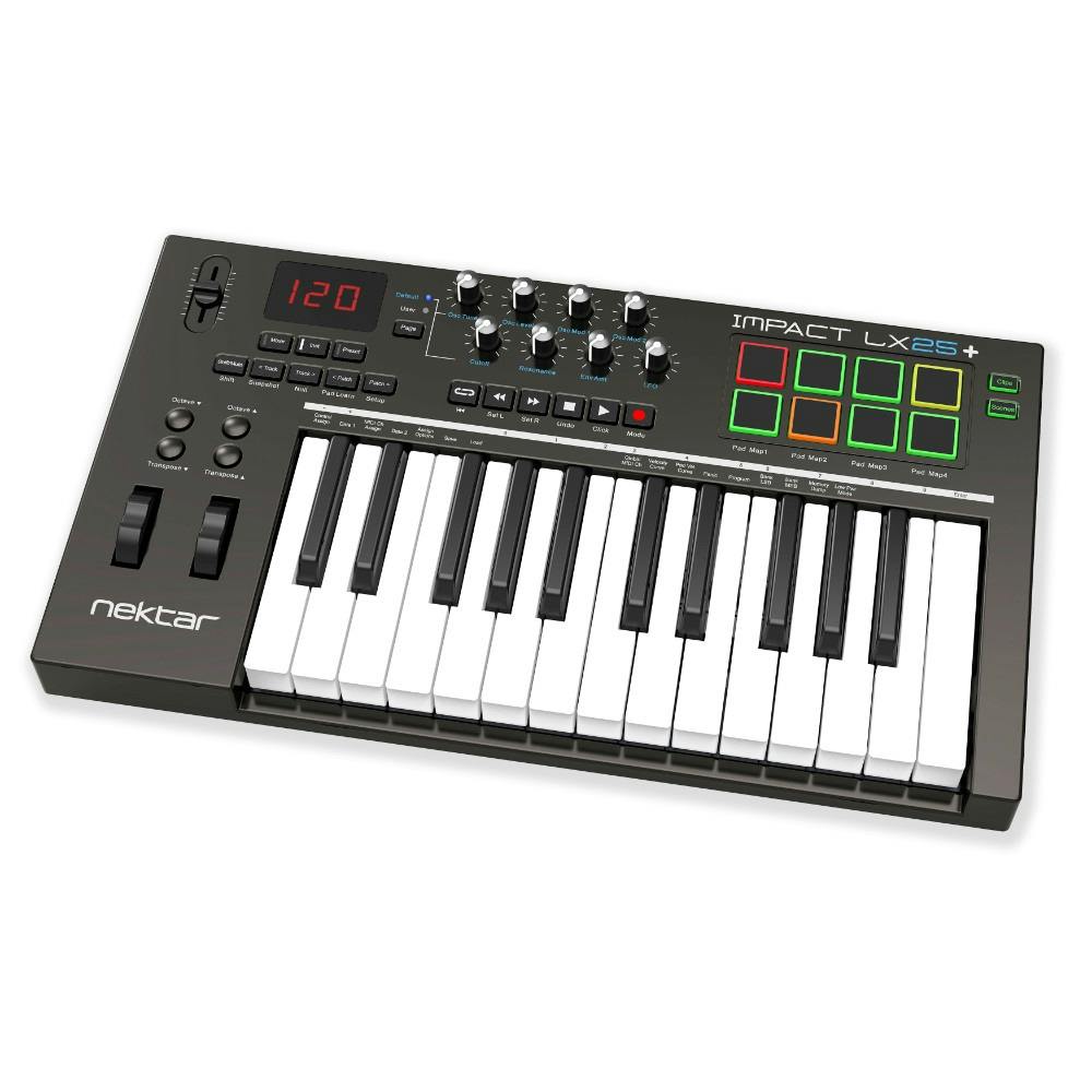 Nektar Impact LX 25+ Note USB Keyboard Controller