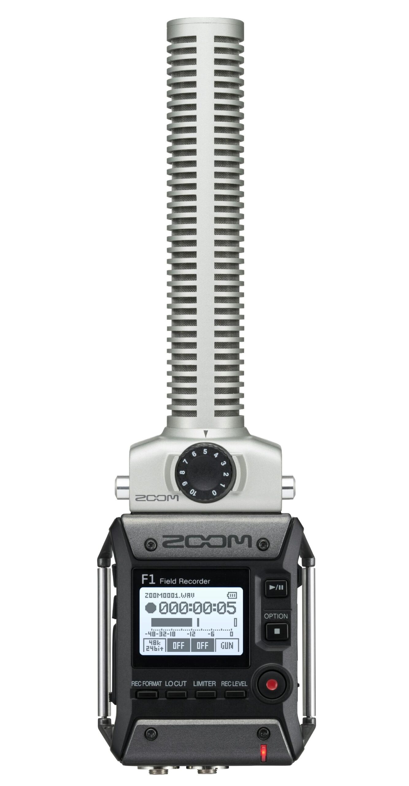 Zoom F1-SP Field Recorder with Shotgun Mic and Shockmount