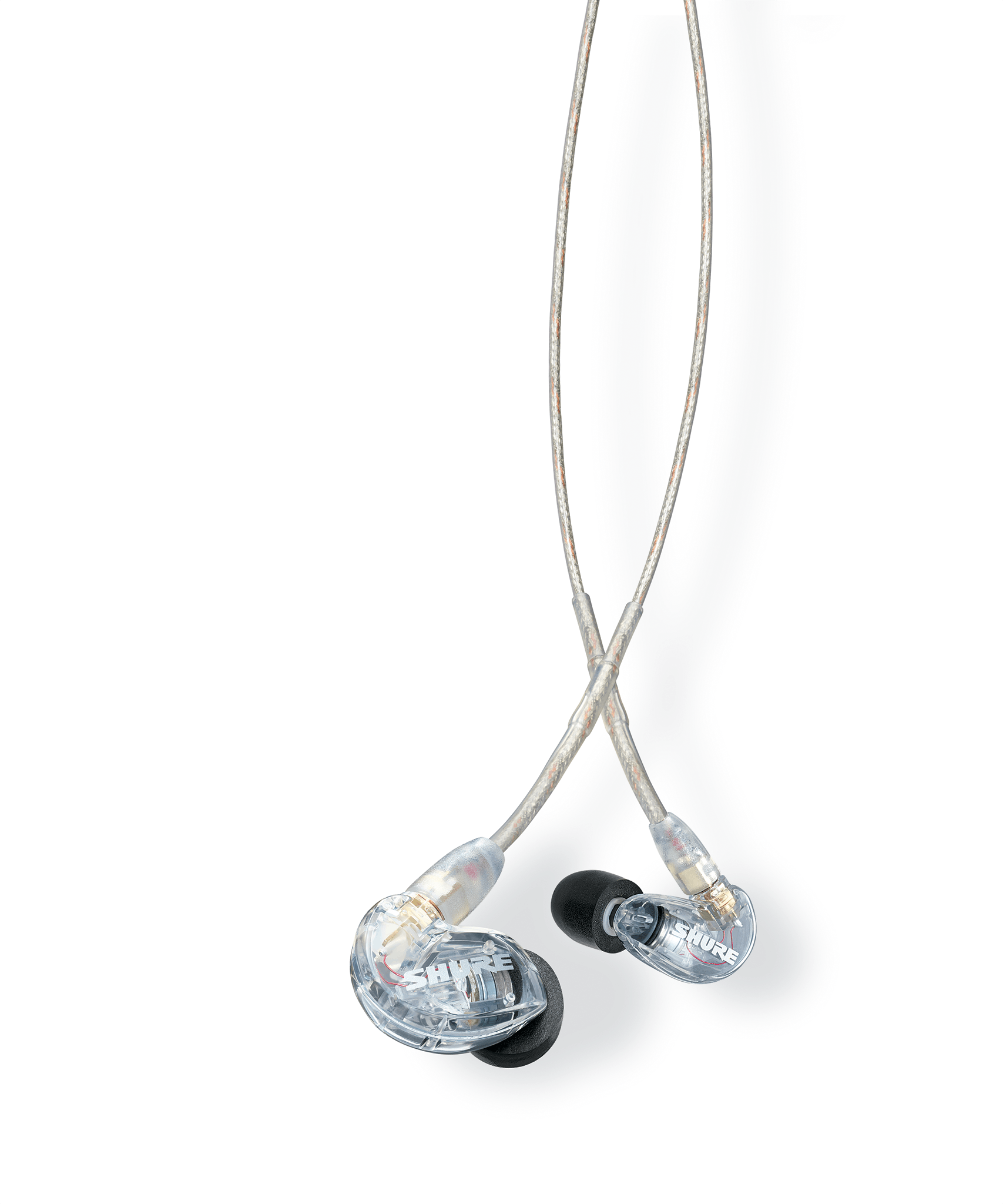 Shure SE215 Sound Isolating Earphones in Clear