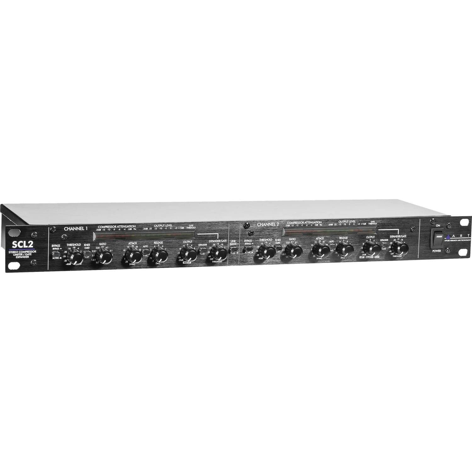 ART SCL2 - Dual / Stereo Compressor / Limiter Expander / Gate
