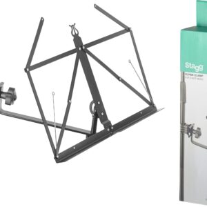 Stagg Folding Music Stand Arm with Clamp