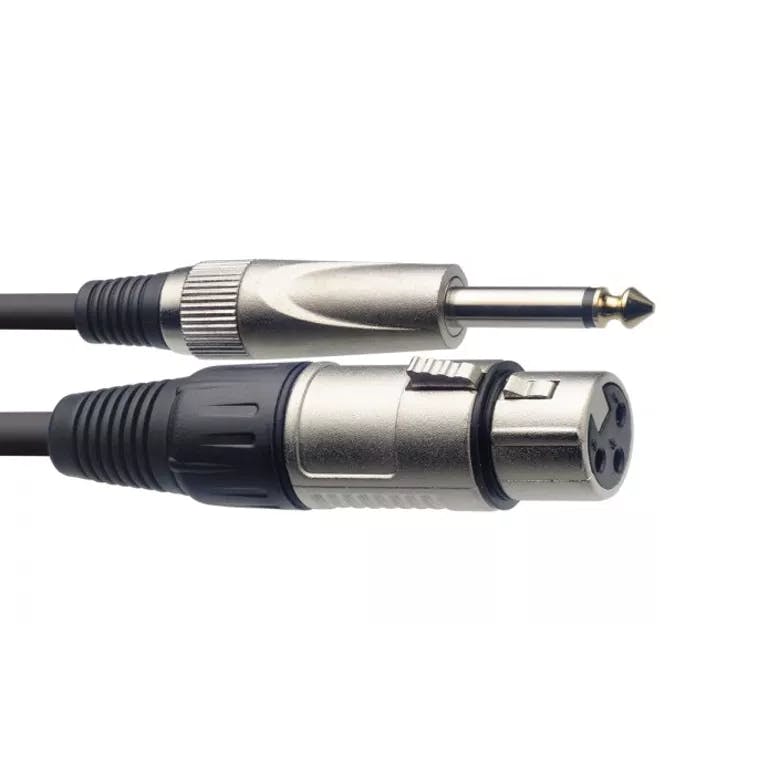 Andertons Pro Sound SMCXP 6.3mm XLR Female to Mono Jack 3m