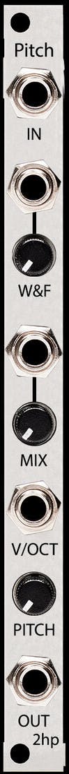 2HP Pitch Eurorack Module