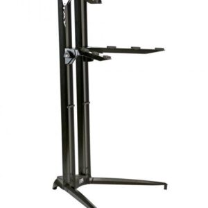 STAY Keyboard Stand PIANO 120cm 2-Tiers in Black