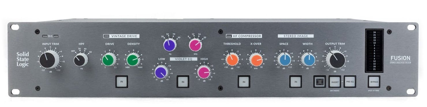 SSL Fusion Analogue 2U Studio Outboard Processor