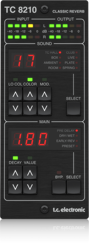 TC Electronic TC8210-DT Reverb Plug-in with Desktop Controller