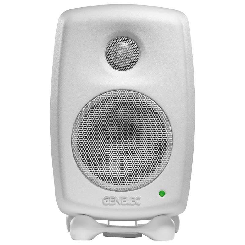 Genelec 8010 Two Way Active Studio Monitor in White