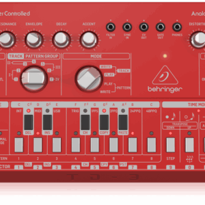 Behringer TD-3 Analogue Bass Line Synth in Red