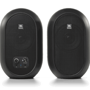 JBL 104-BT Desktop Reference Monitors in Black with Bluetooth - PAIR