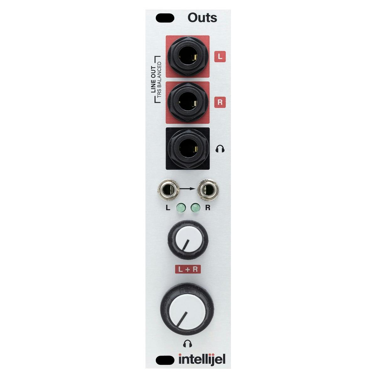 Intellijel Outs Balanced Stereo Line & Headphone Output Eurorack Module