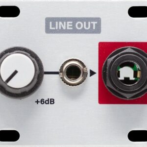 Intellijel 1U Line Out Mono TRS Output Eurorack Module