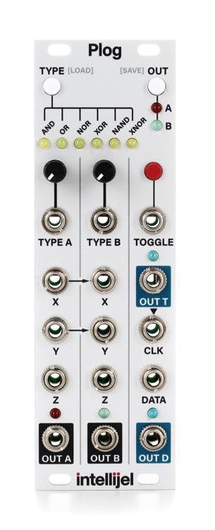 Intellijel Plog - Programmable Logic and Tap Clock - Eurorack Module