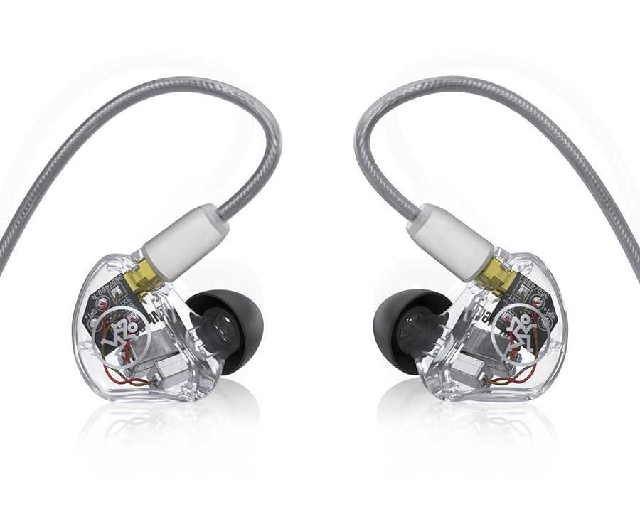 Mackie MP-460 Quad Balanced Armature Driver Professional In-Ear Monitors