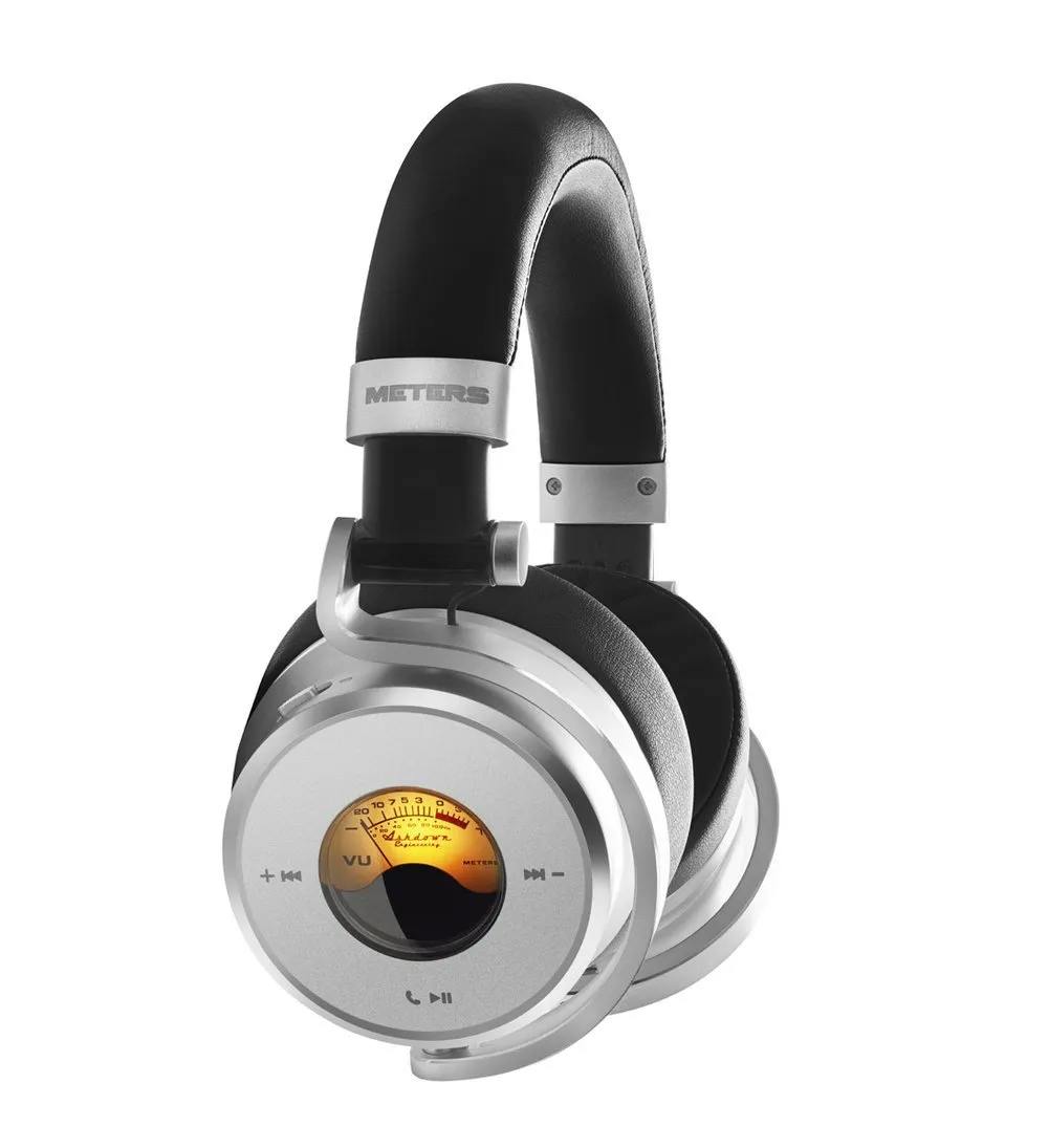 Meters OV-1-B-Connect Over-ear Active Noise Cancelling Bluetooth Headphones in Black