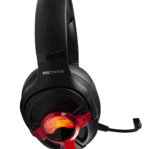 Meters Level-Up 7.1 Surround Sound Gaming Headset in Red