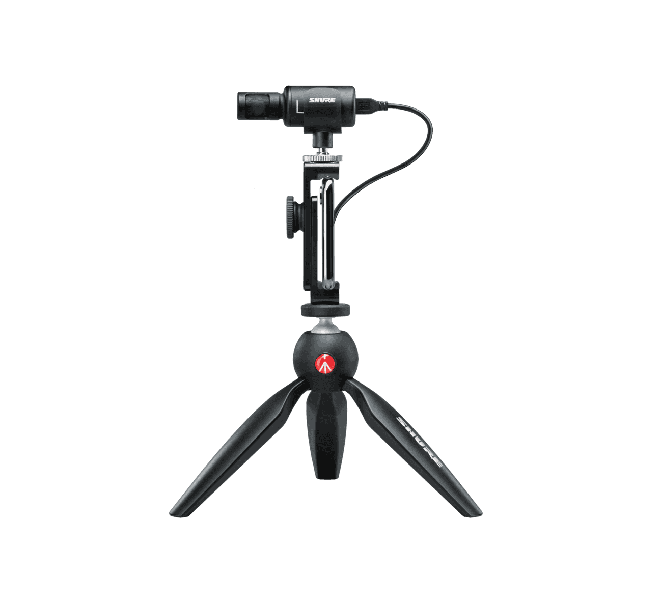 Shure MV88+ Video Kit with Digital Stereo Condenser Microphone