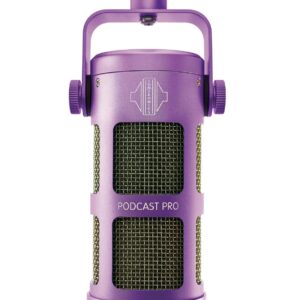 Sontronics Podcast Pro Dynamic Microphone in Purple