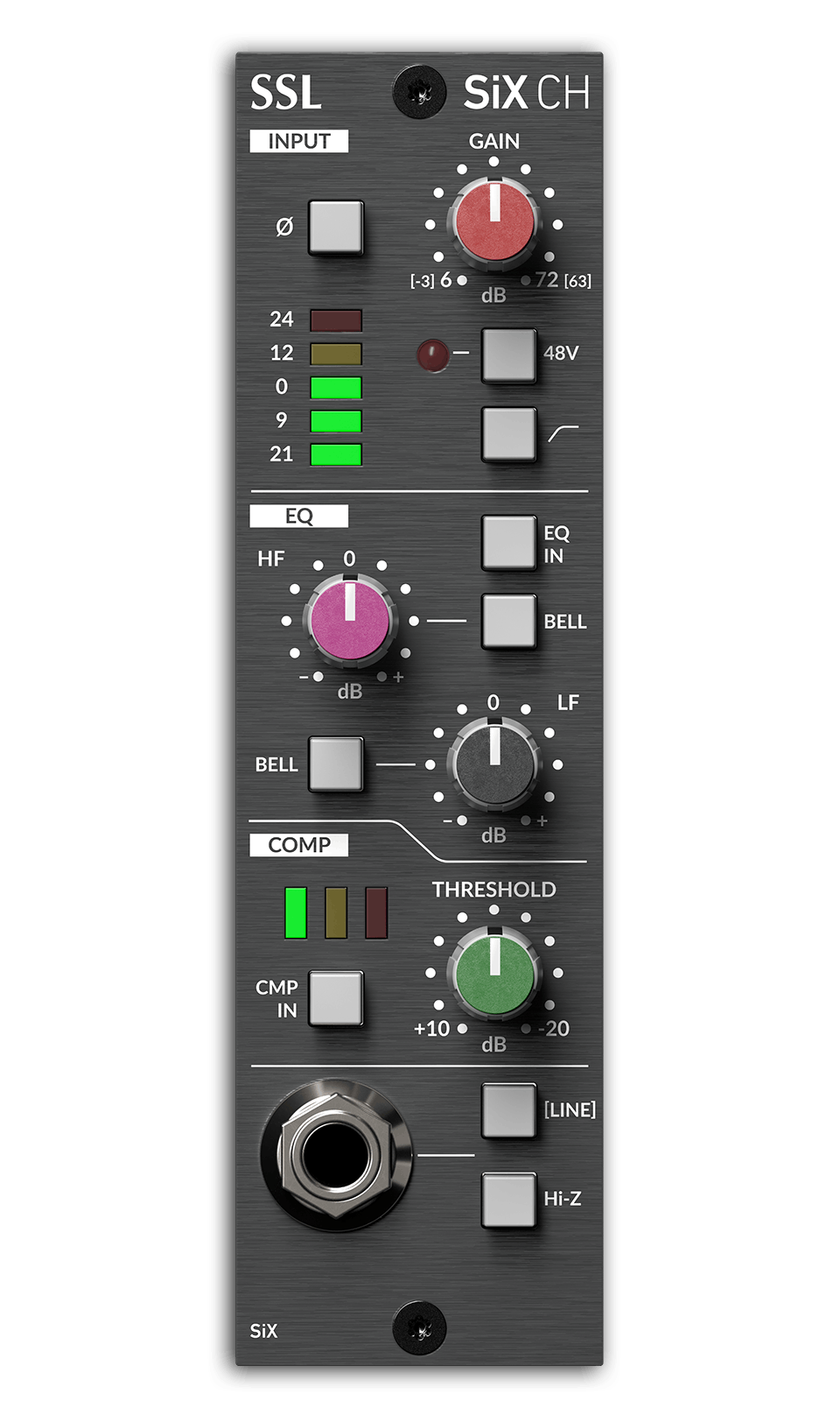 SSL SiX 500 Series Channel Strip