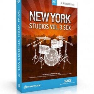 Toontrack SDX: New York Studios Vol 3 (Download)