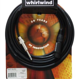Whirlwind MK XLR to Jack18.5ft Mic Cable