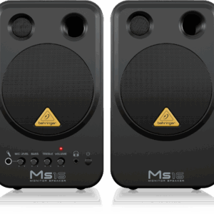 Behringer MS16 Compact Active Speaker System pair