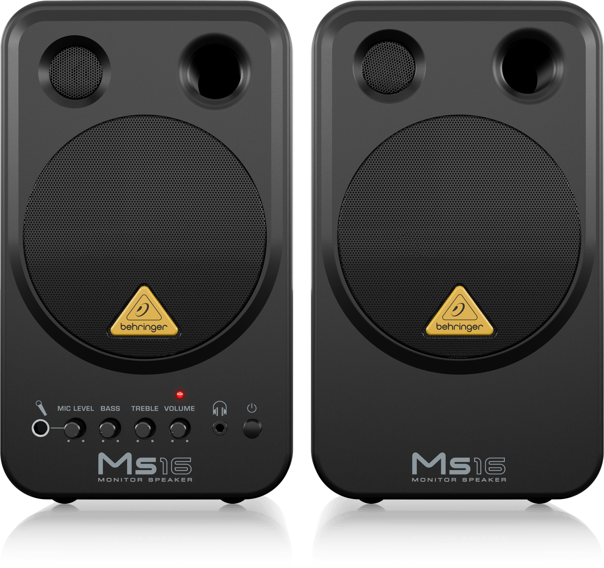 Behringer MS16 Compact Active Speaker System pair