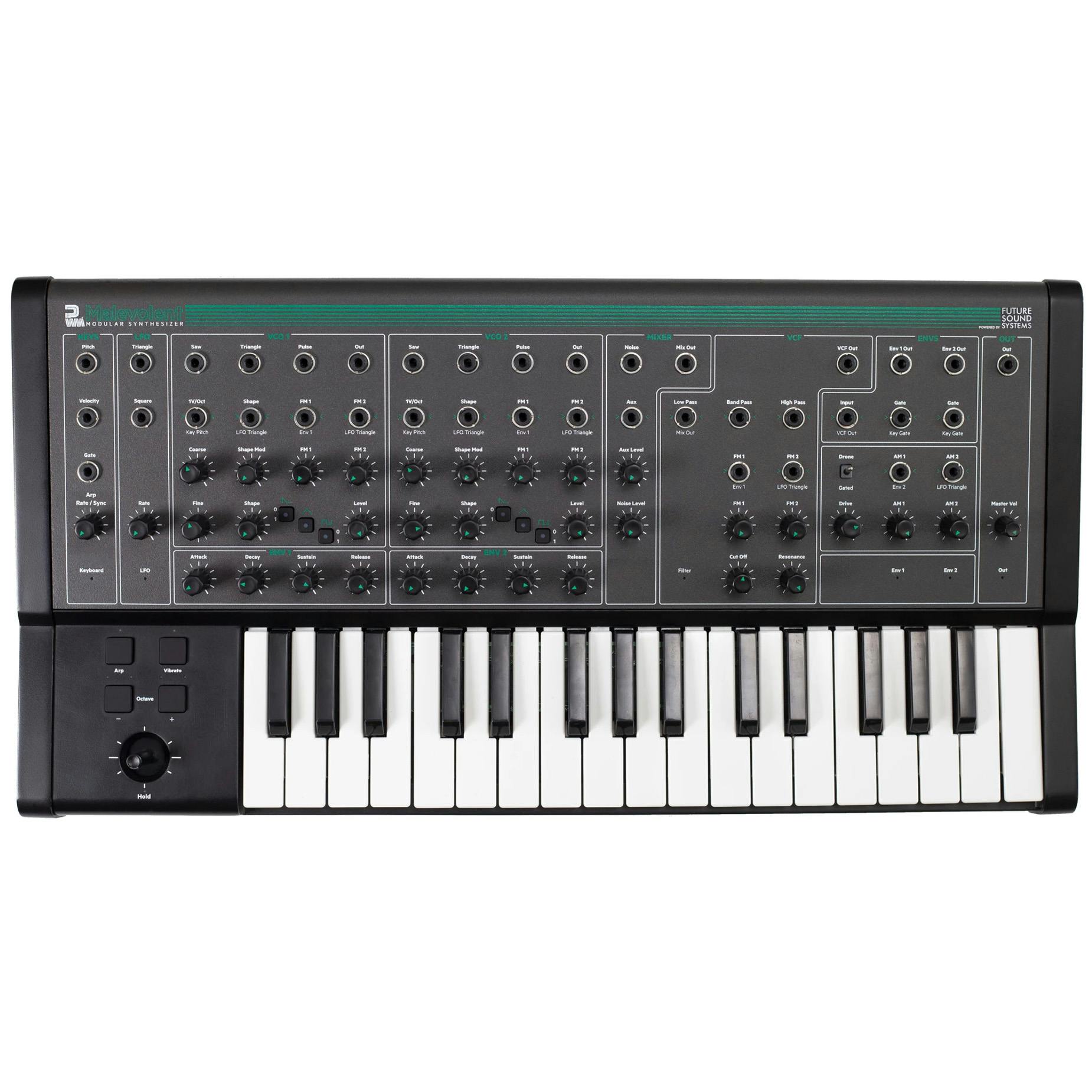 PWM Malevolent Analogue Synthesizer