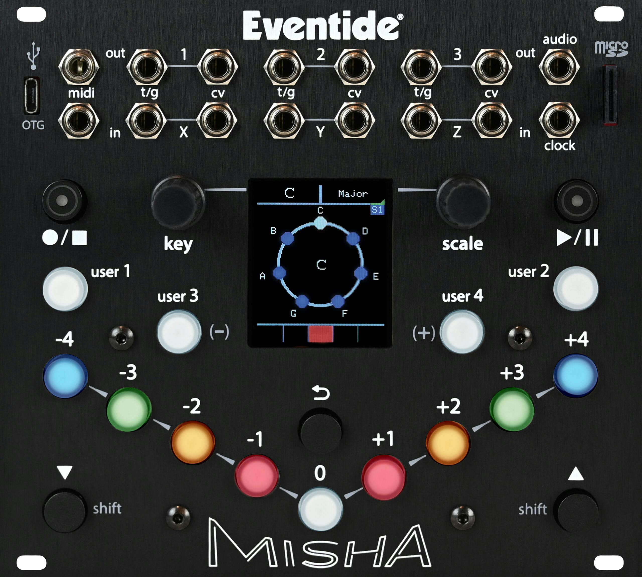 Eventide Misha 28hp Eurorack Sequencer & Instrument
